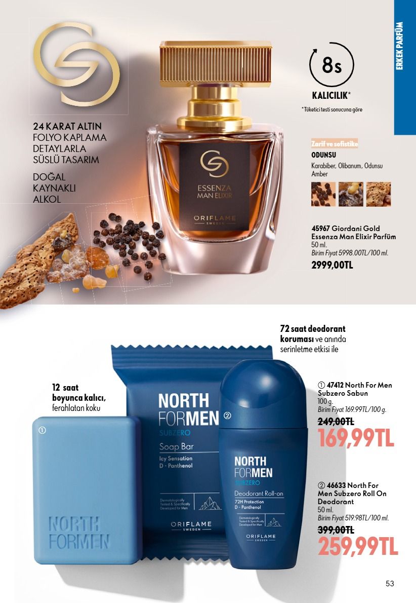 1 Eylül Oriflame Kataloğu 2026 Sayfa 53