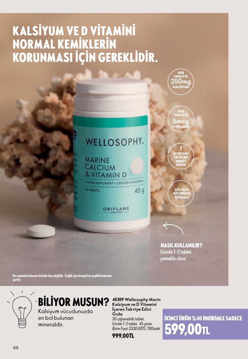 1 Eylül Oriflame Kataloğu 2026 Sayfa 66