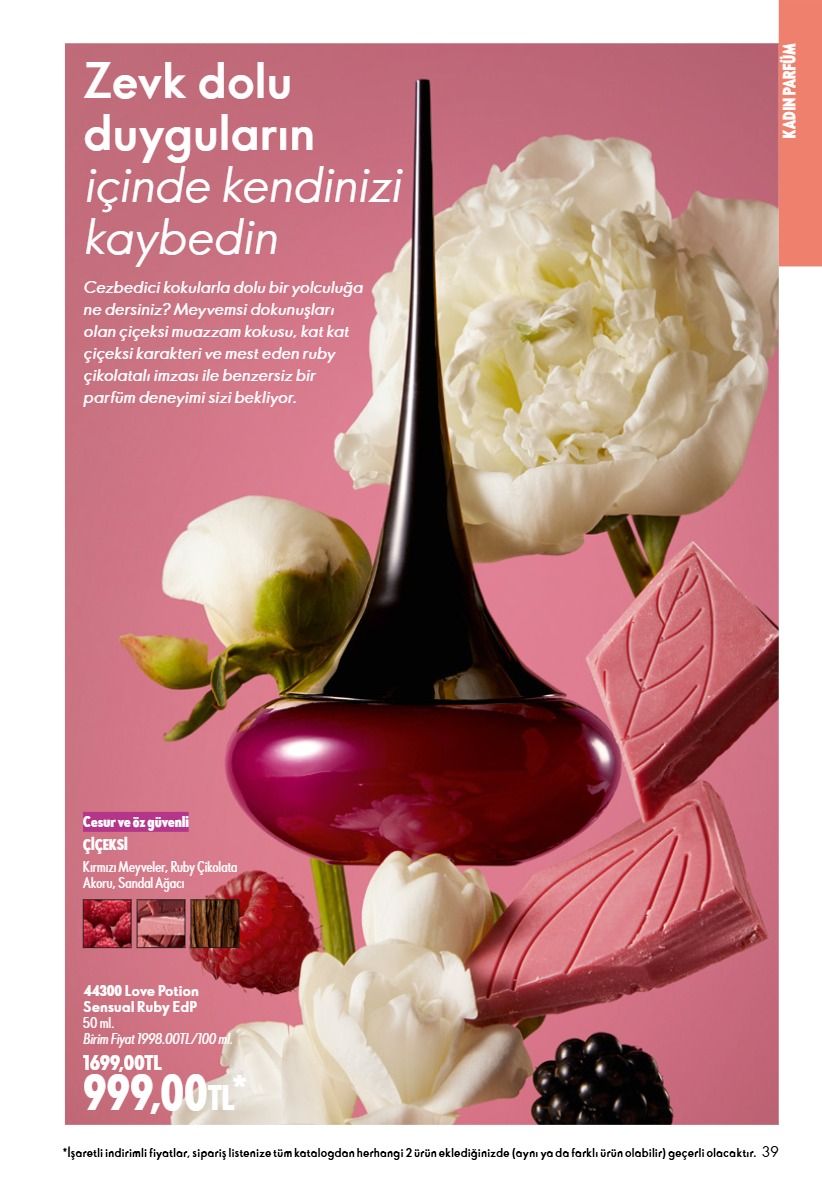 1 Eylül Oriflame Kataloğu 2026 Sayfa 39