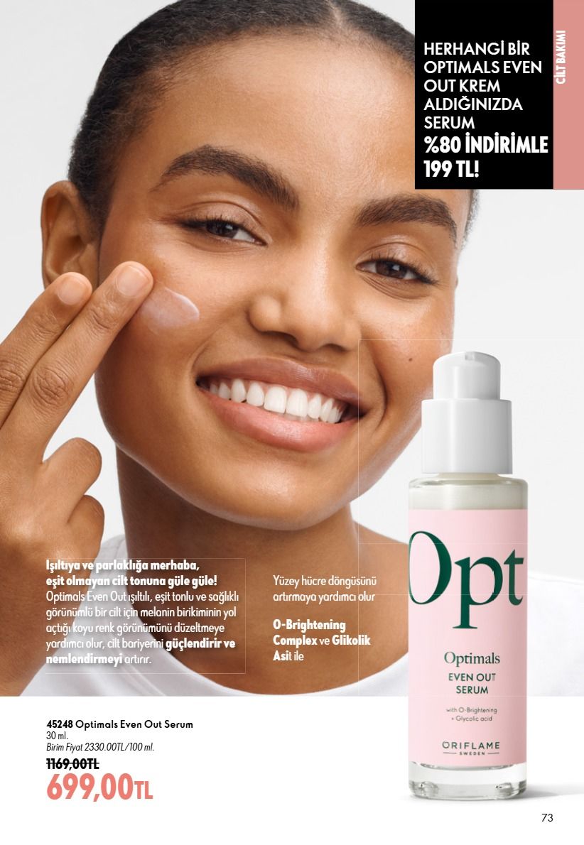 1 Eylül Oriflame Kataloğu 2026 Sayfa 73