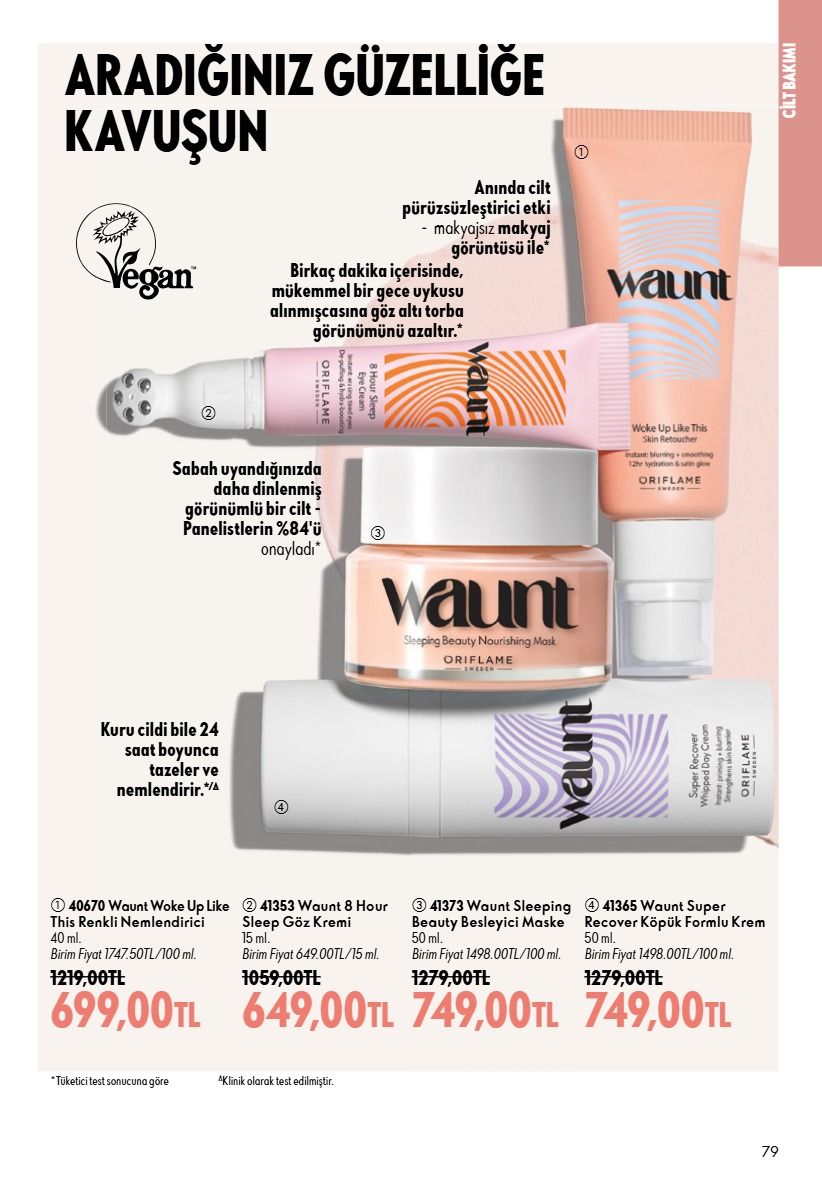 1 Eylül Oriflame Kataloğu 2026 Sayfa 79