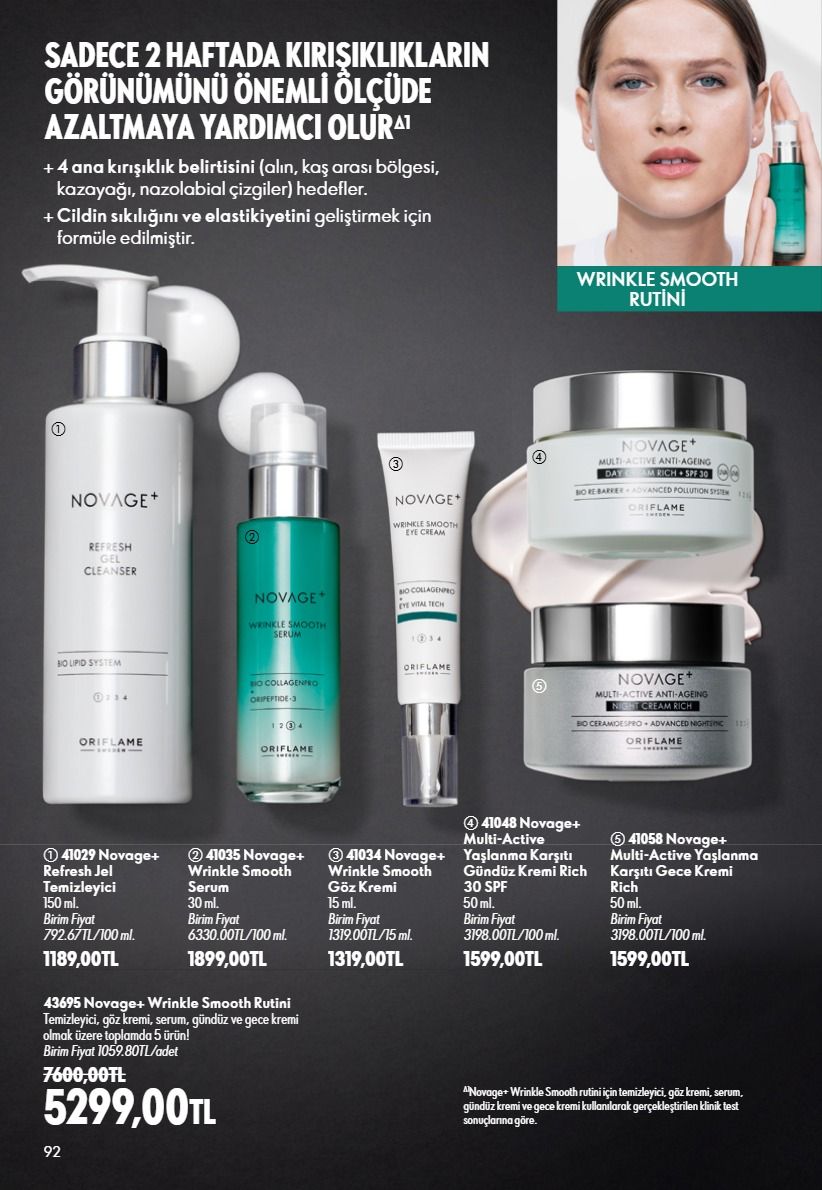 1 Eylül Oriflame Kataloğu 2026 Sayfa 92