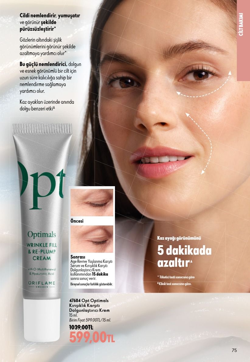 1 Eylül Oriflame Kataloğu 2026 Sayfa 75