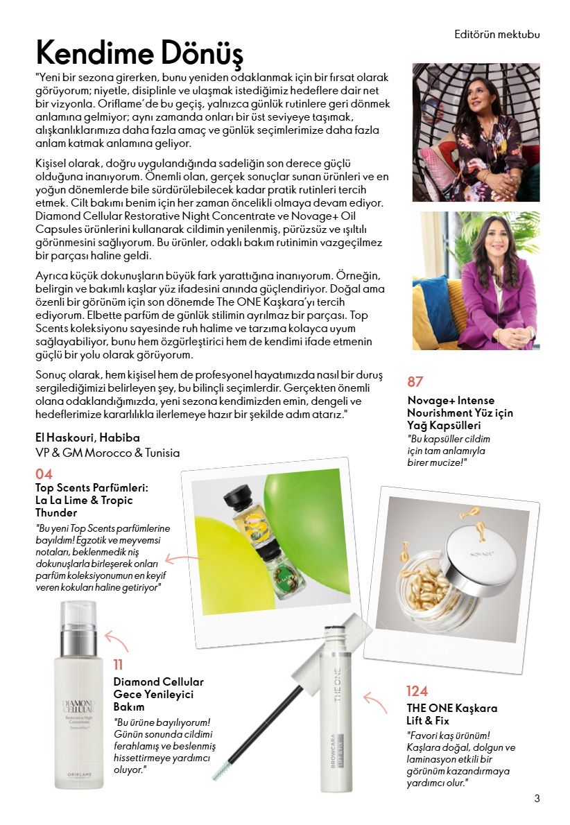 1 Eylül Oriflame Kataloğu 2026 Sayfa 3