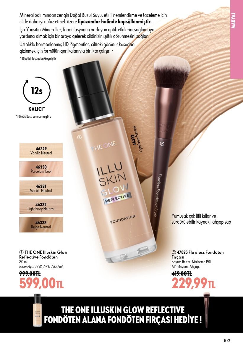 1 Eylül Oriflame Kataloğu 2026 Sayfa 103