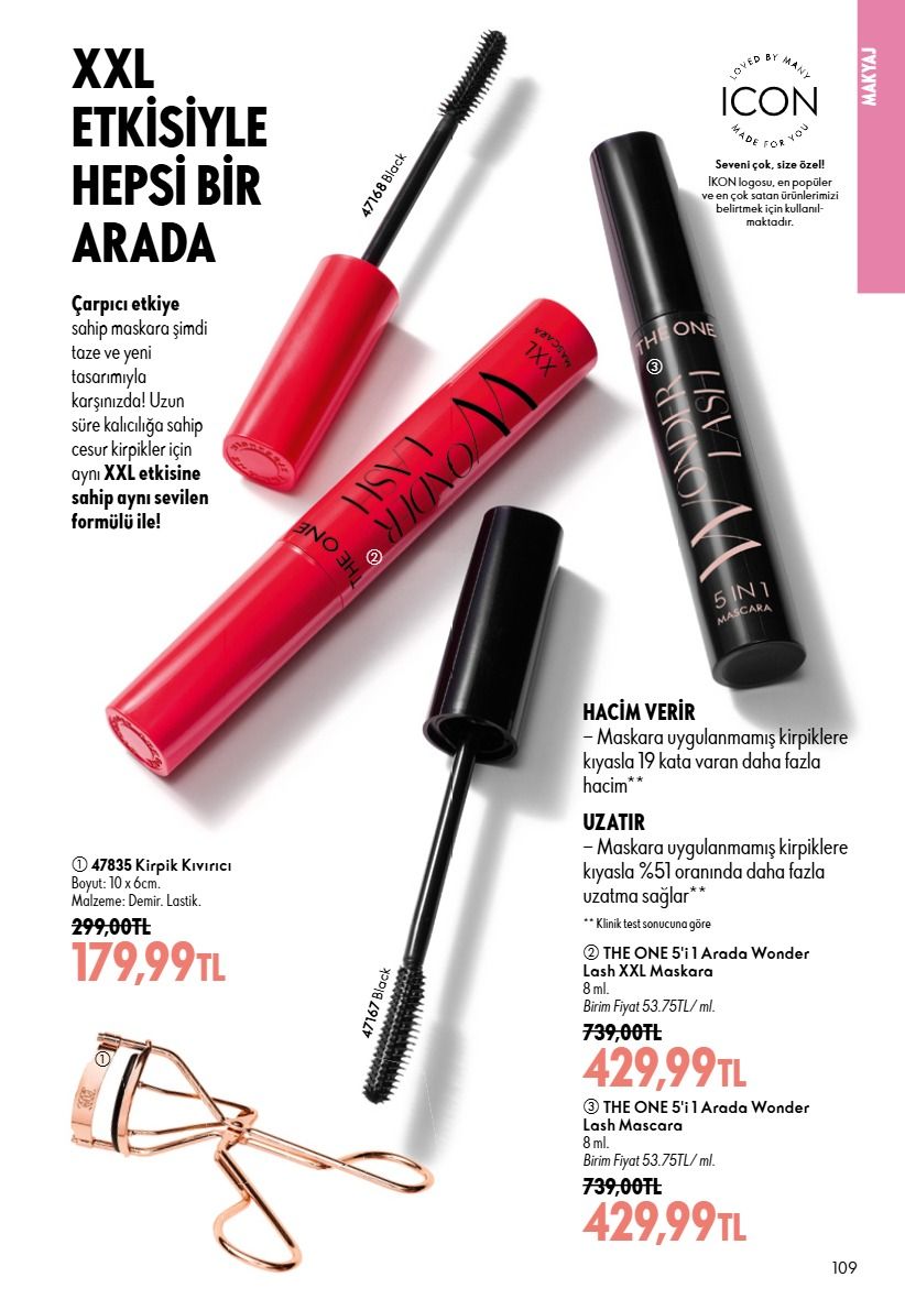 1 Eylül Oriflame Kataloğu 2026 Sayfa 109