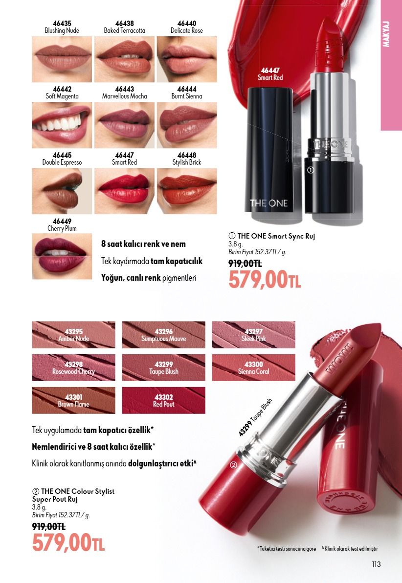 1 Eylül Oriflame Kataloğu 2026 Sayfa 113