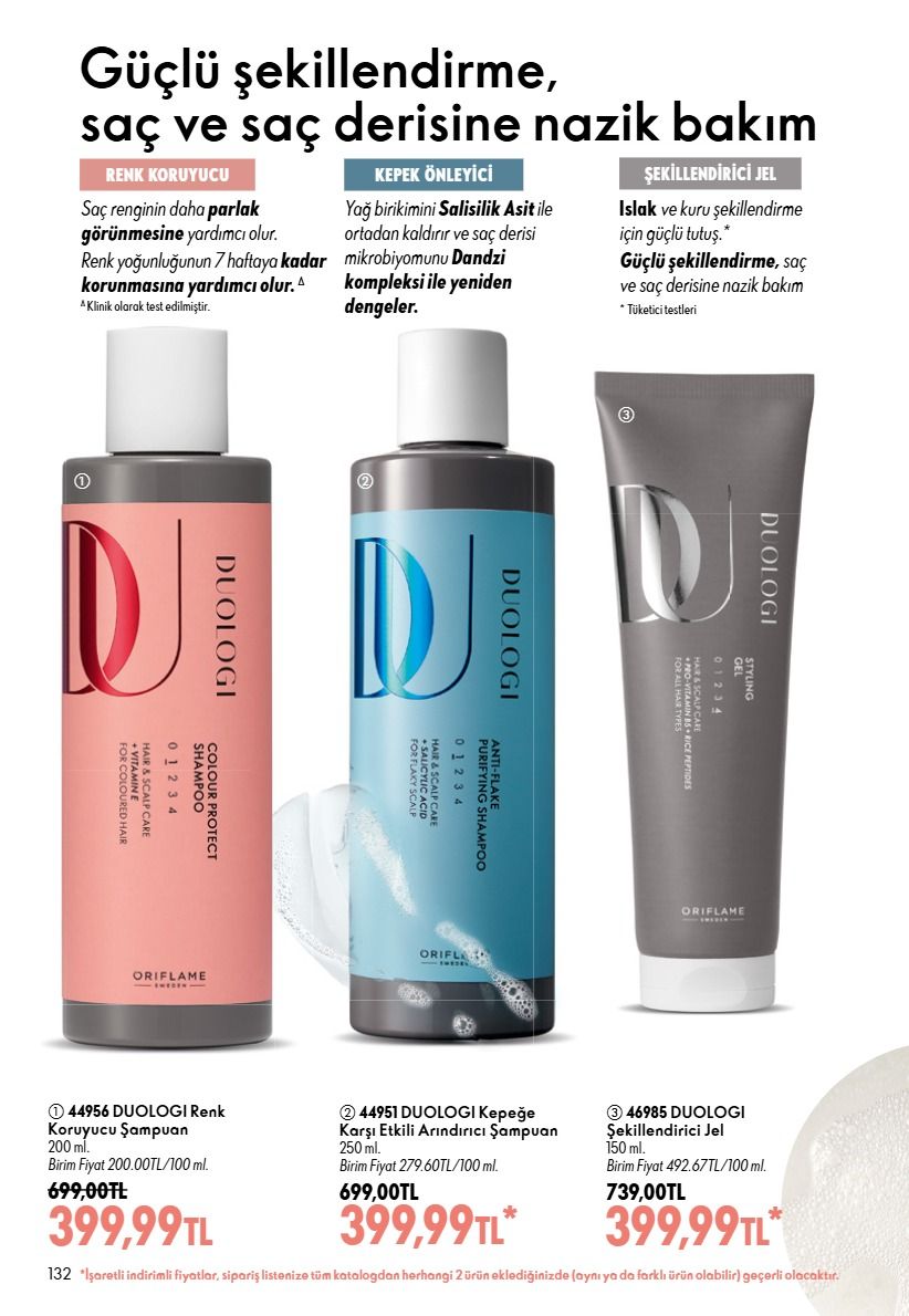 1 Eylül Oriflame Kataloğu 2026 Sayfa 132