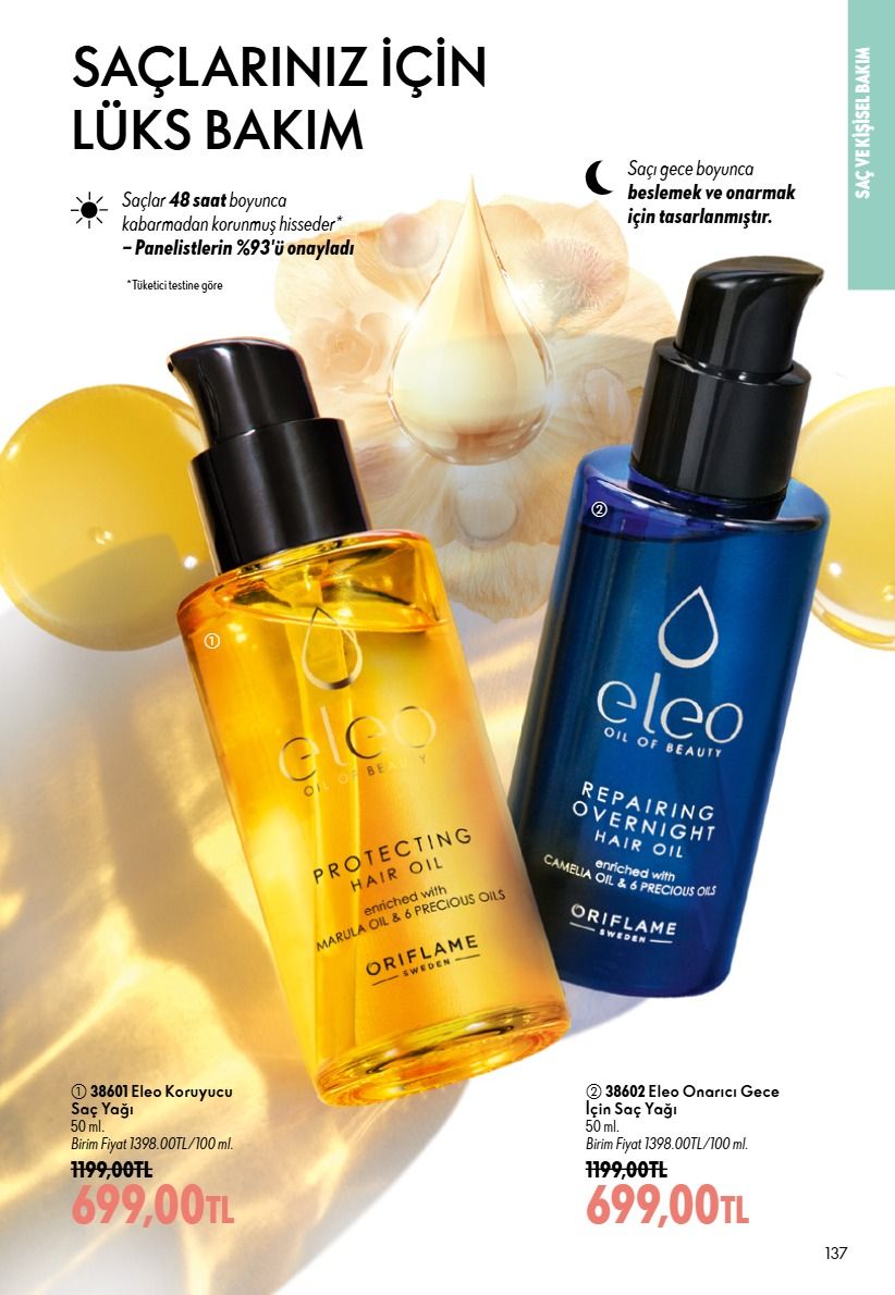 1 Eylül Oriflame Kataloğu 2026 Sayfa 137