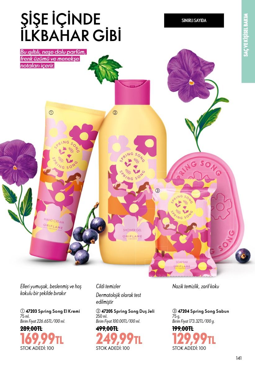 1 Eylül Oriflame Kataloğu 2026 Sayfa 141