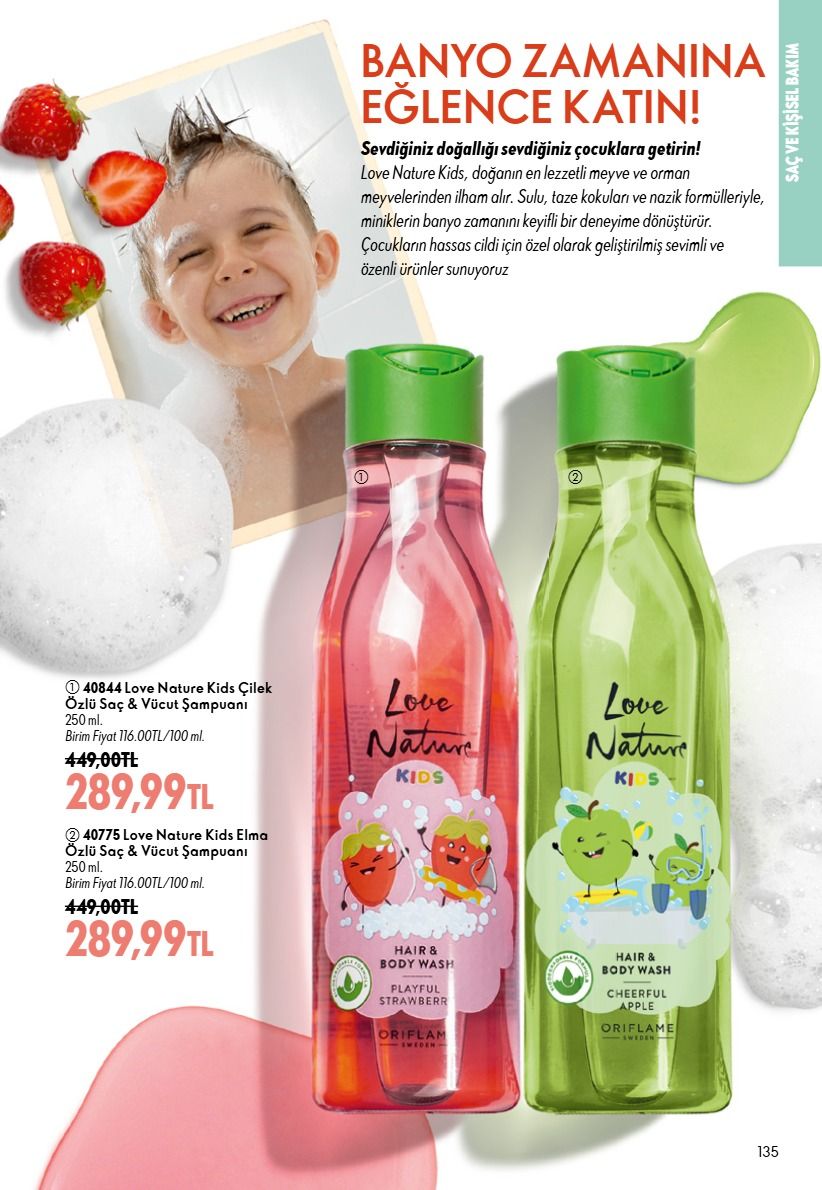 1 Eylül Oriflame Kataloğu 2026 Sayfa 135