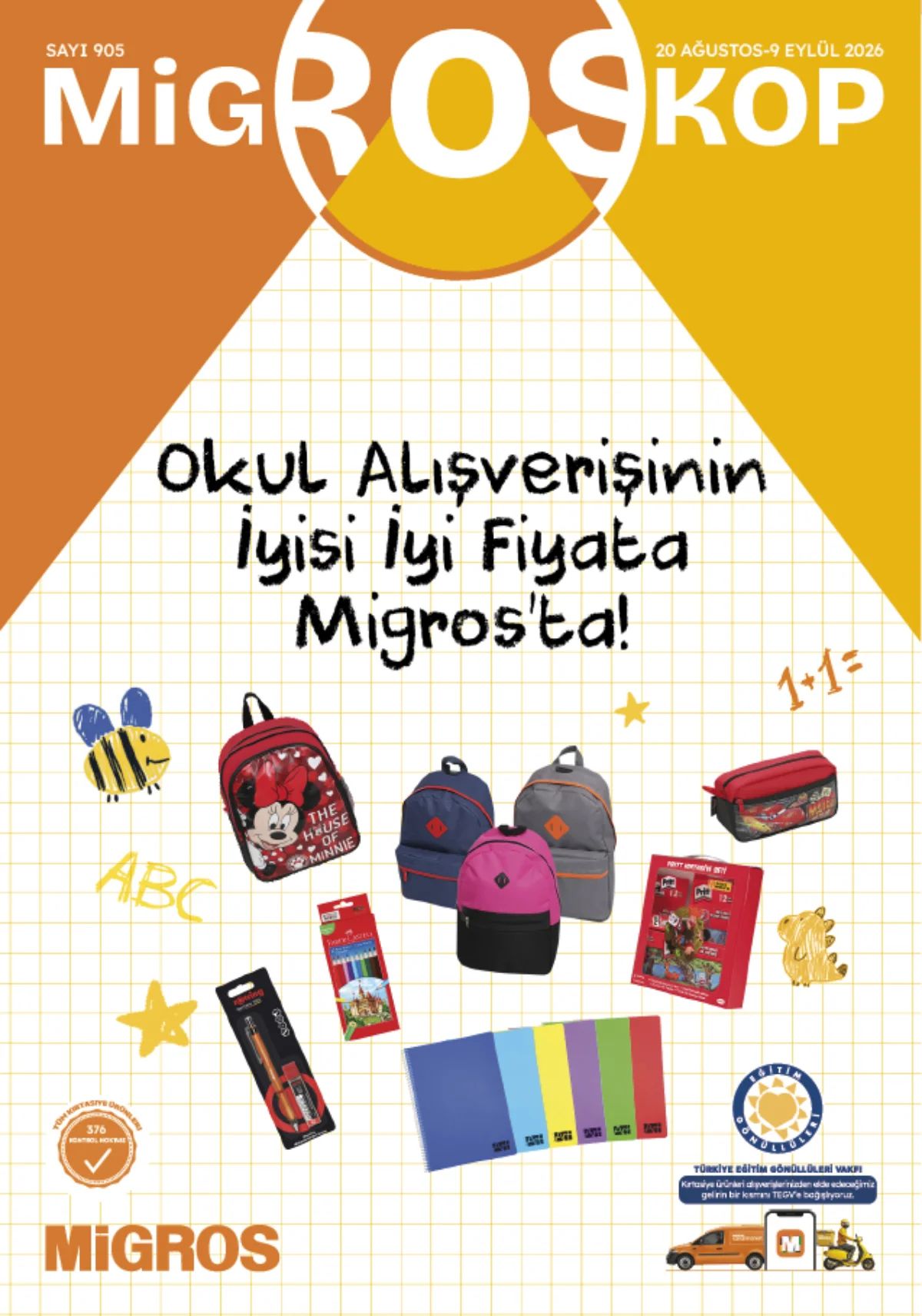 20 Ağustos Migros Kataloğu 2026 Sayfa 1