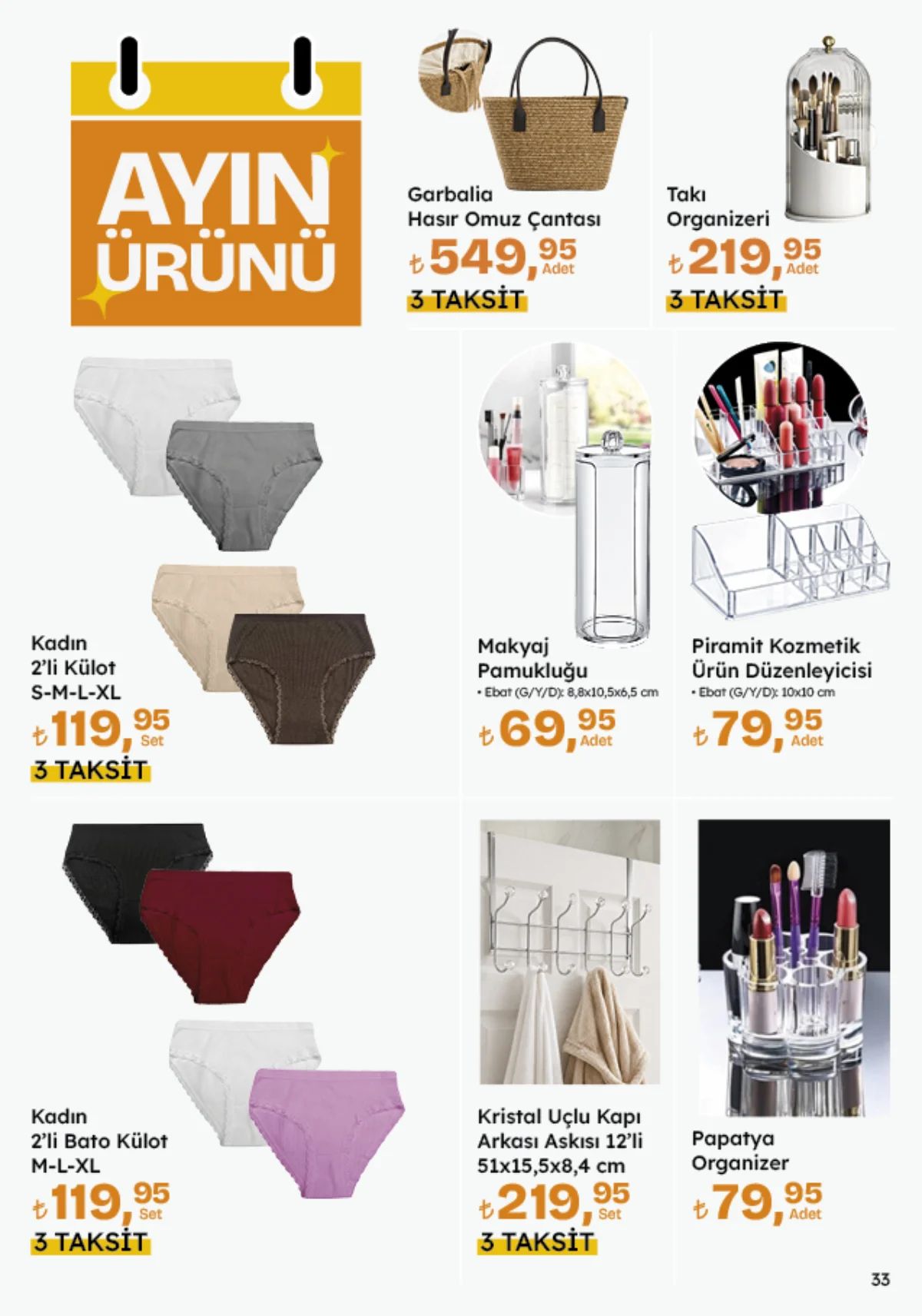 20 Ağustos Migros Kataloğu 2026 Sayfa 33