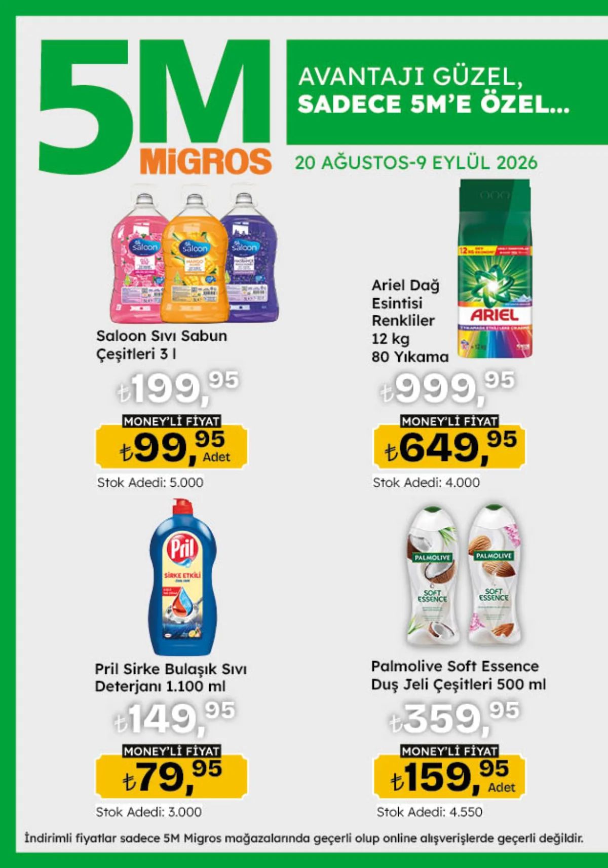 20 Ağustos Migros Kataloğu 2026 Sayfa 14