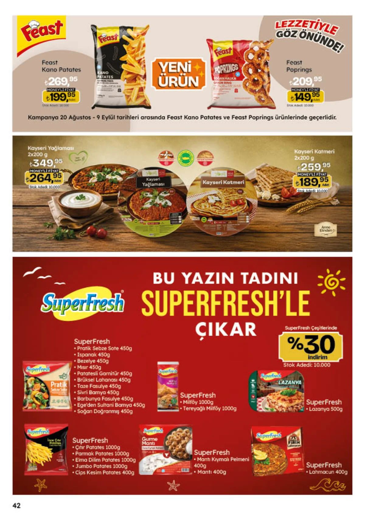 20 Ağustos Migros Kataloğu 2026 Sayfa 42
