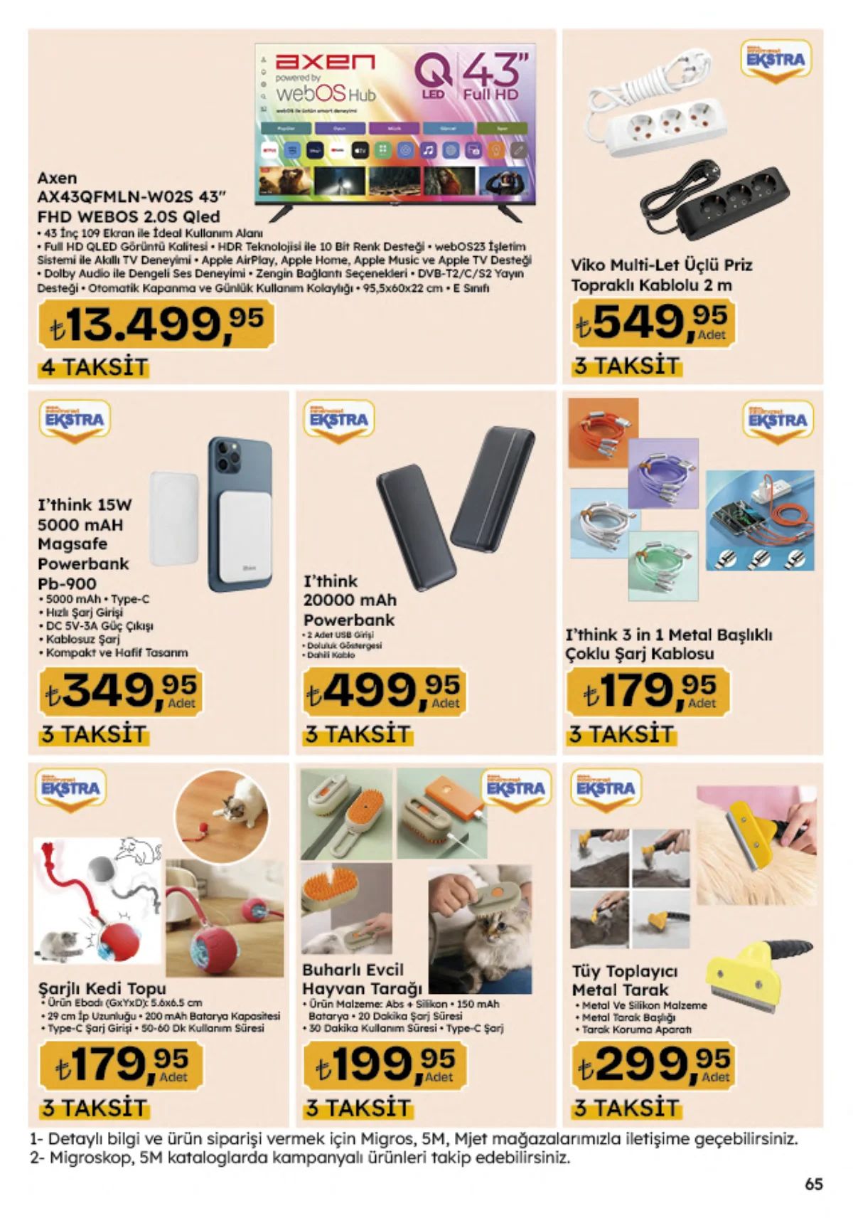 20 Ağustos Migros Kataloğu 2026 Sayfa 188