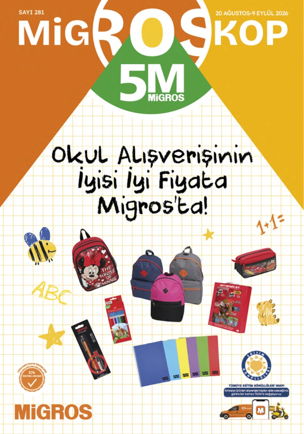 20 Ağustos Migros Kataloğu 2026 Sayfa 1