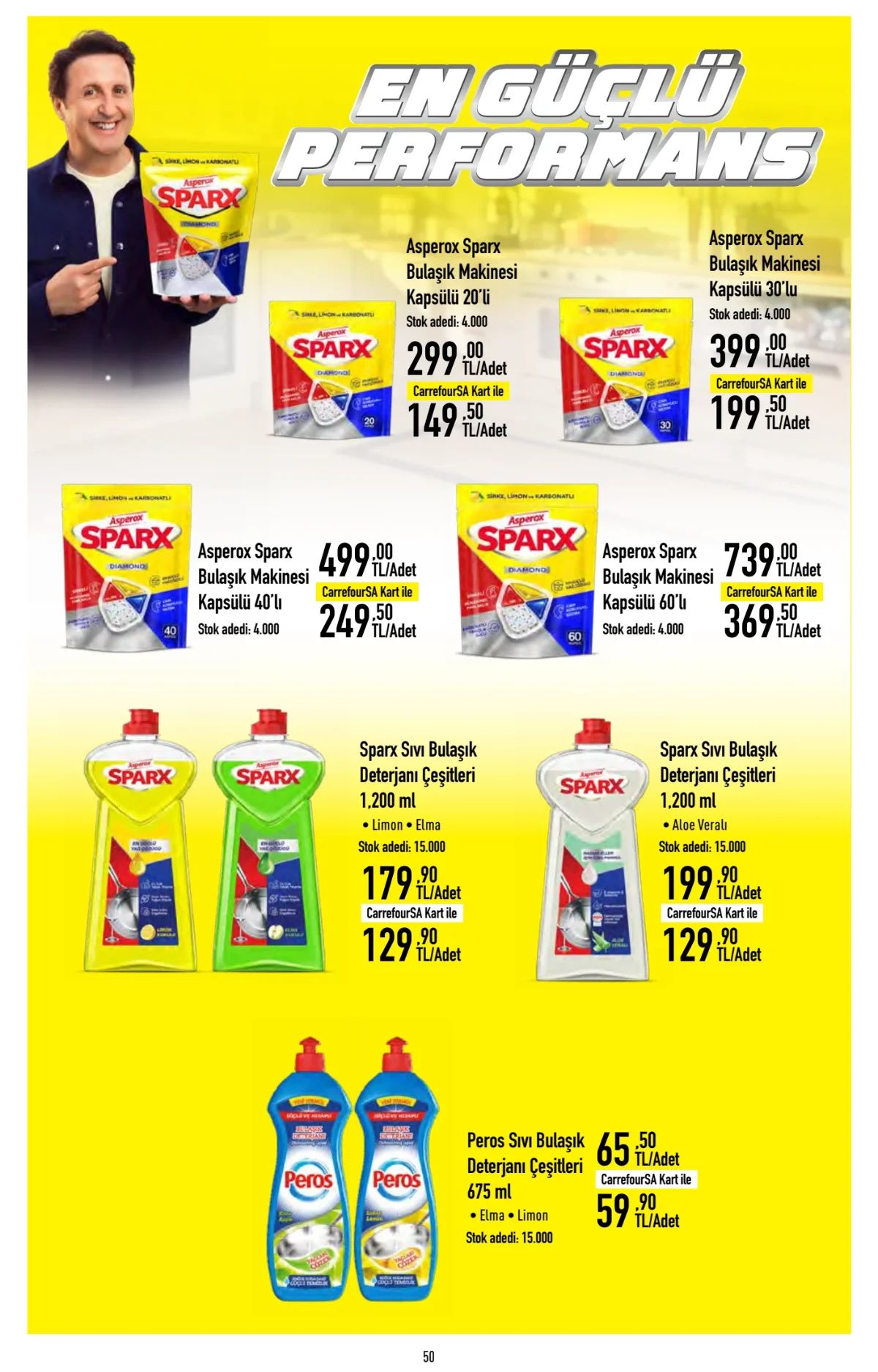 20 Ağustos Carrefoursa Kataloğu 2026 Sayfa 50