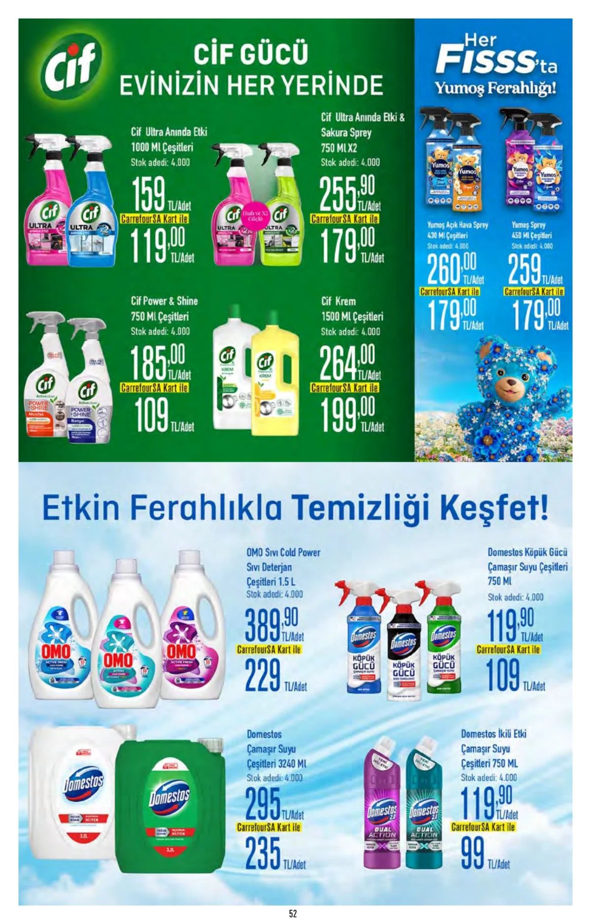 20 Ağustos Carrefoursa Kataloğu 2026 Sayfa 52