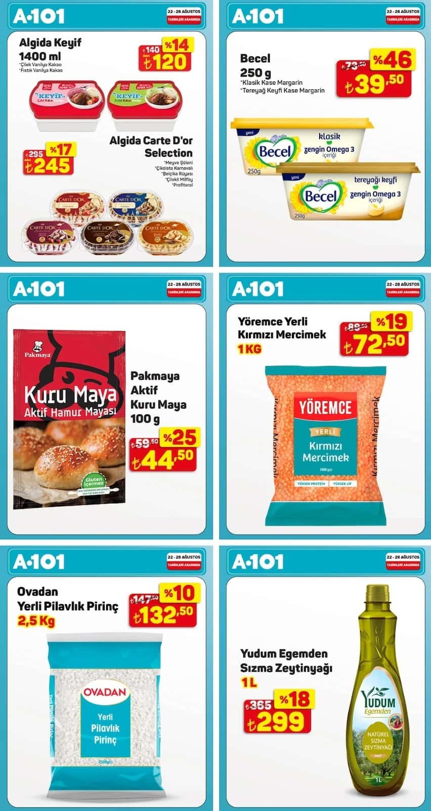 22 Ağustos A101 Kataloğu 2026 Sayfa 1