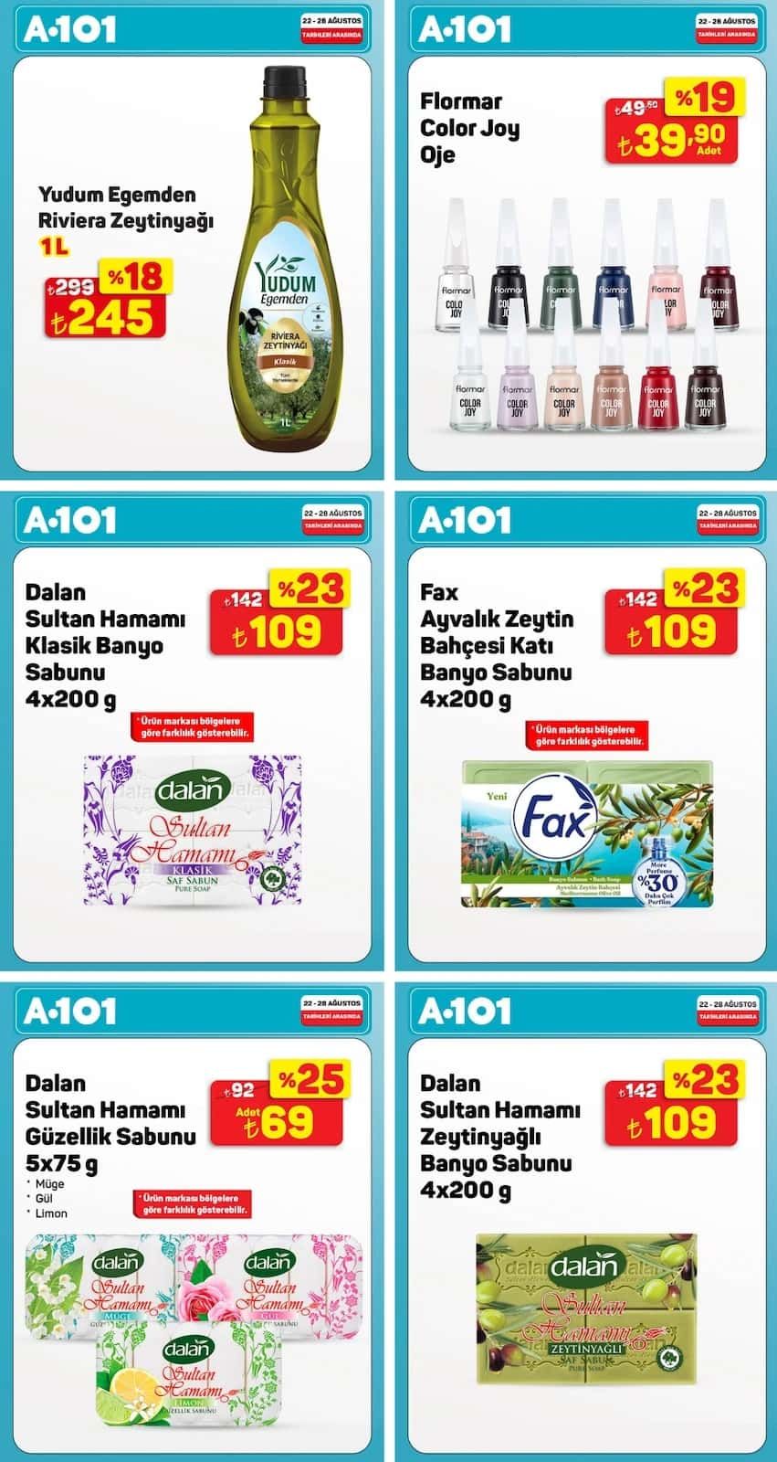 22 Ağustos A101 Kataloğu 2026 Sayfa 2