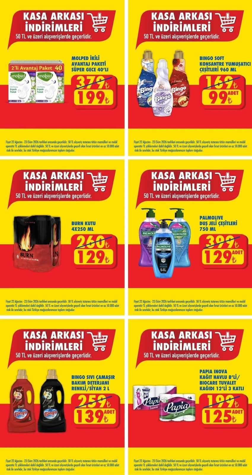 22 Ağustos Şok Market Online Kataloğu 2026 Sayfa 1