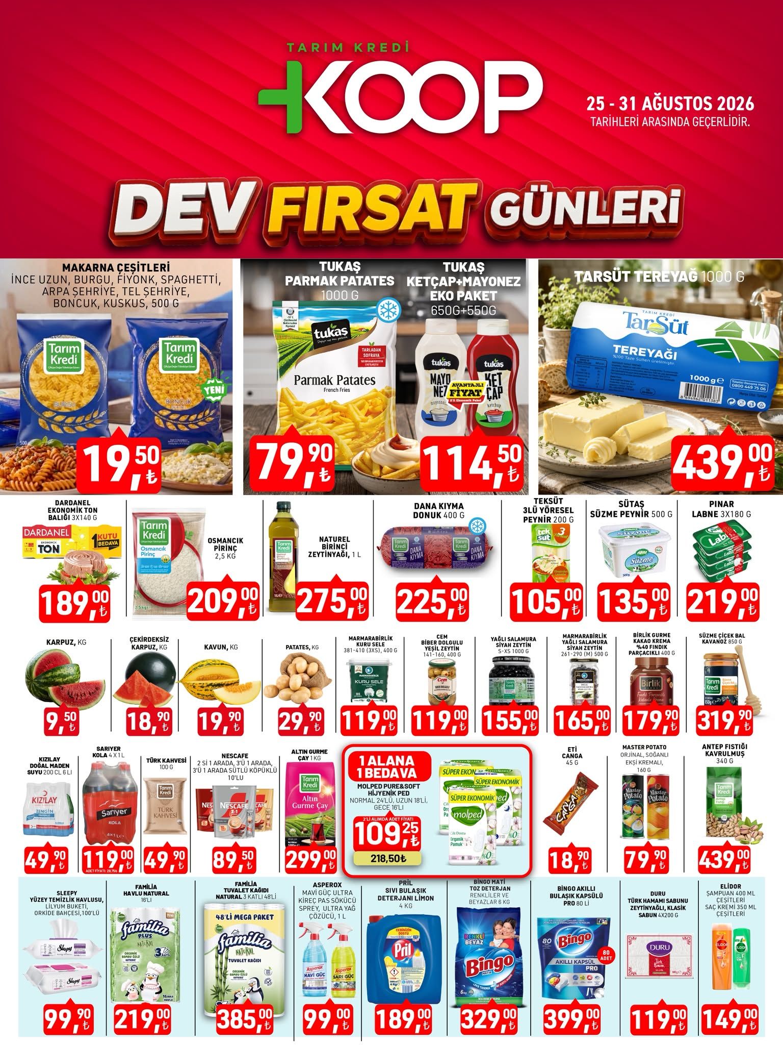 25 Ağustos Tarimkredibirlik Kataloğu 2026 Sayfa 1