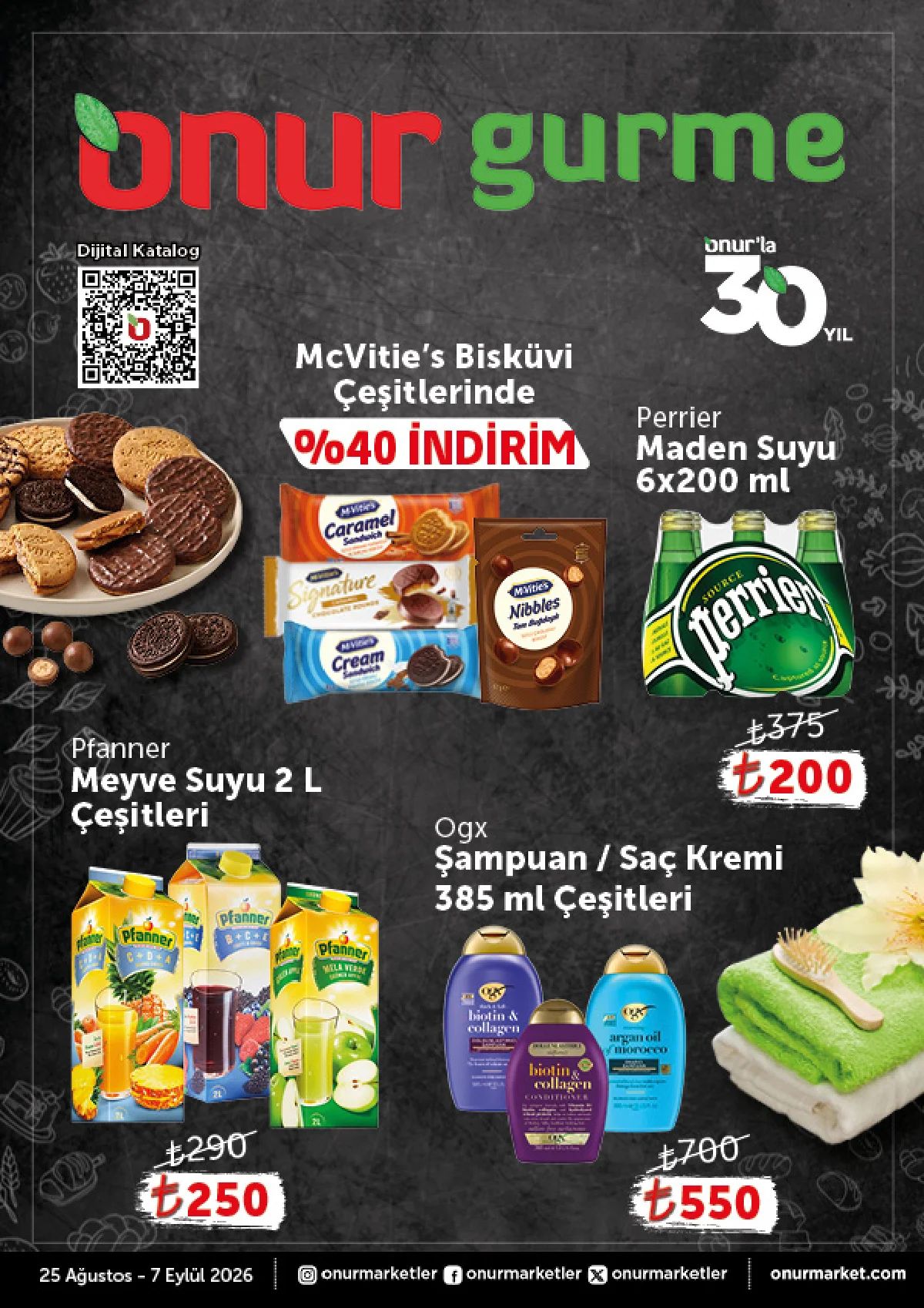 25 Ağustos Onurmarket Kataloğu 2026 Sayfa 1