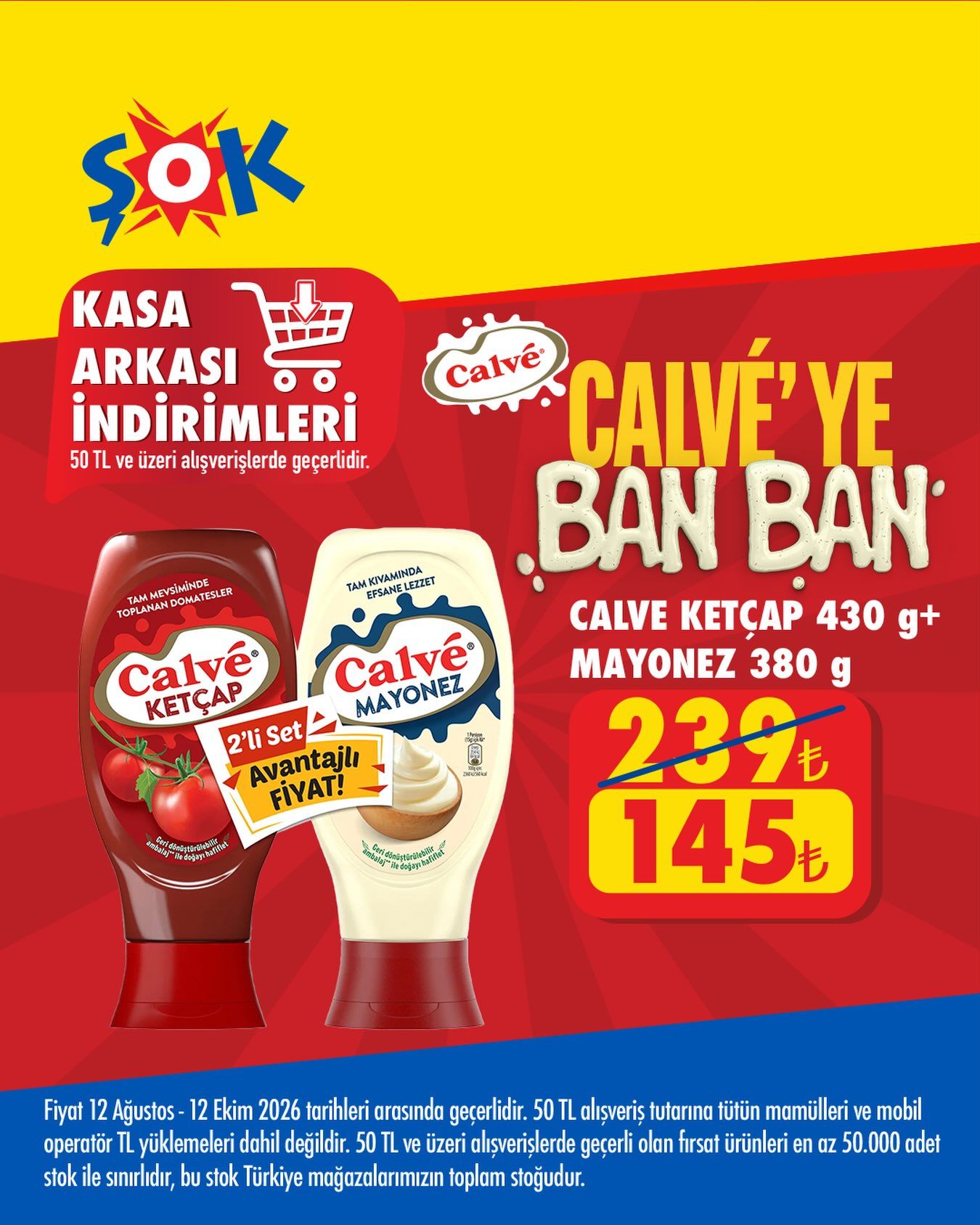 12 Ağustos Şok Market Online Kataloğu 2026 Sayfa 1