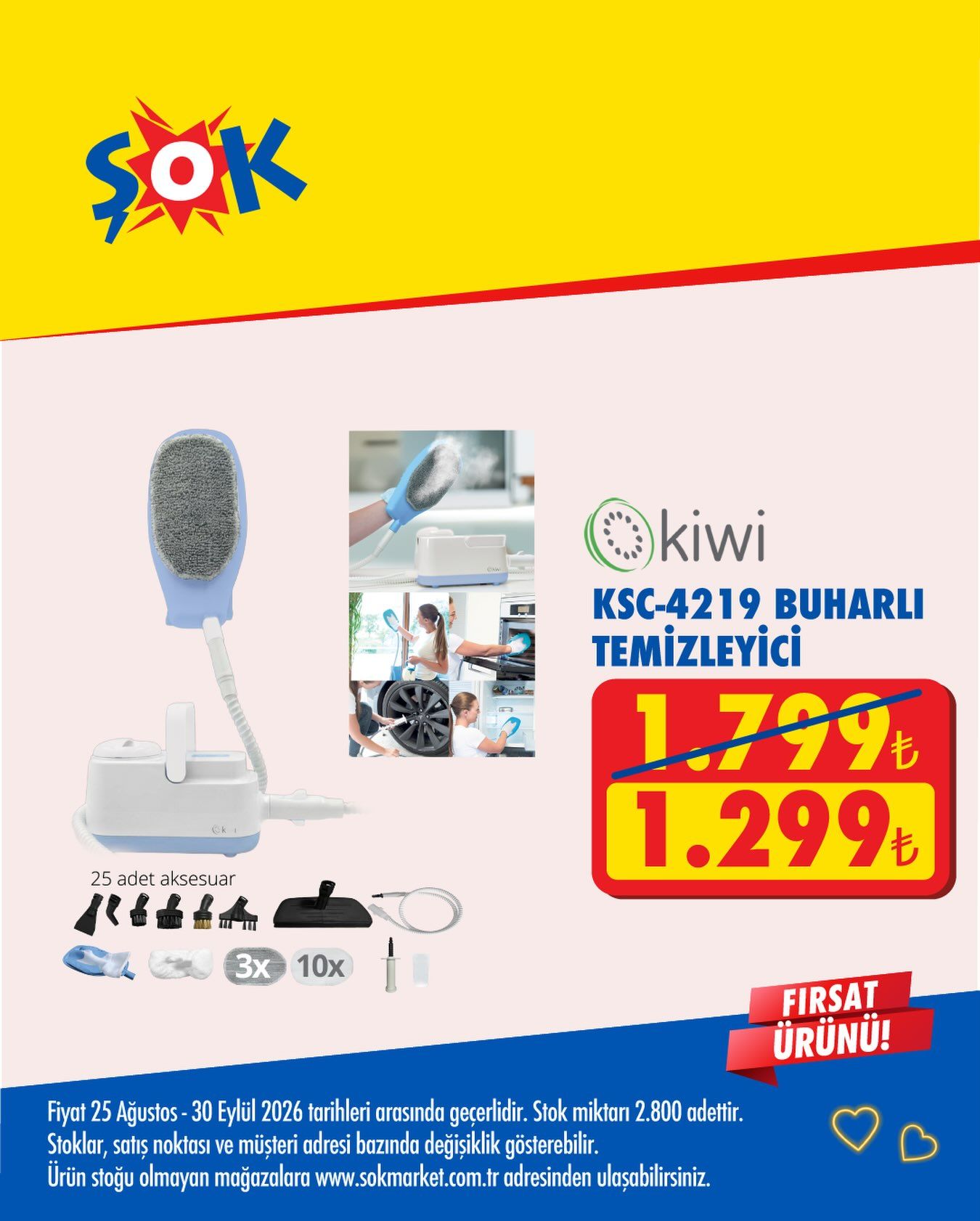 25 Ağustos Şok Market Online Kataloğu 2026 Sayfa 3