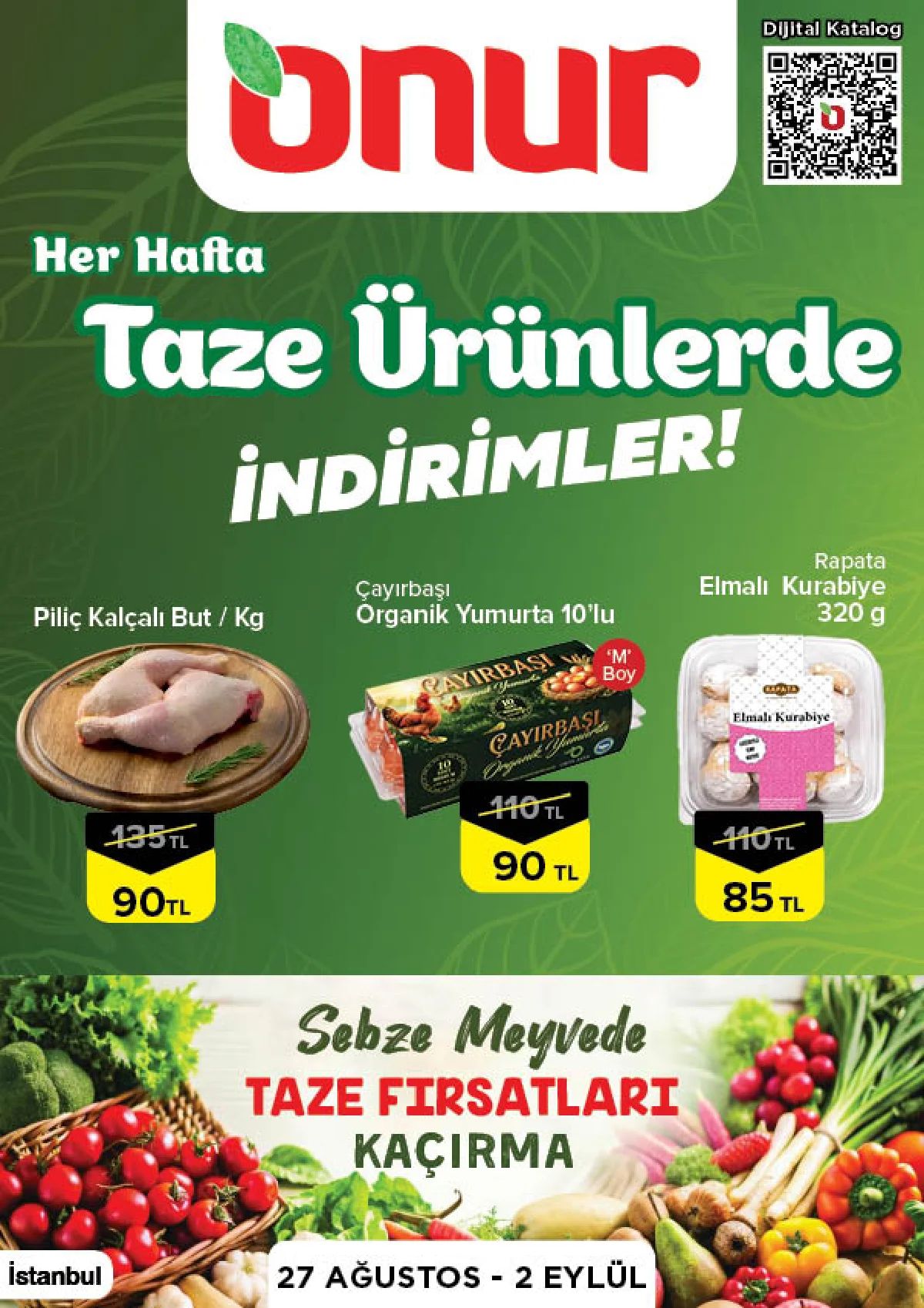 27 Ağustos Onurmarket Kataloğu 2026 Sayfa 1