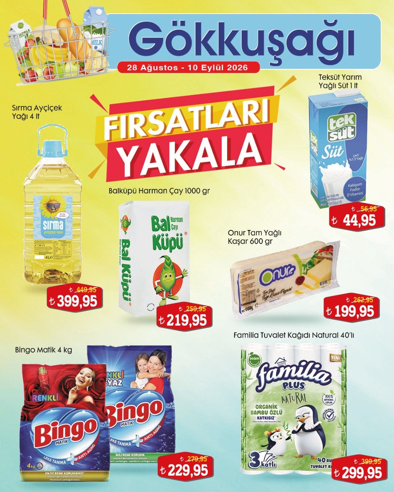 28 Ağustos Gokkusagimarket Kataloğu 2026 Sayfa 1