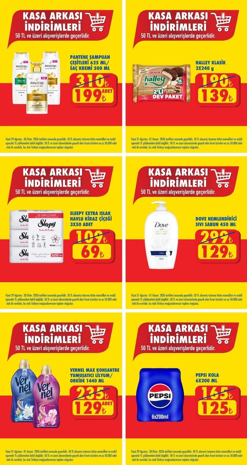 29 Ağustos Şok Market Online Kataloğu 2026 Sayfa 1