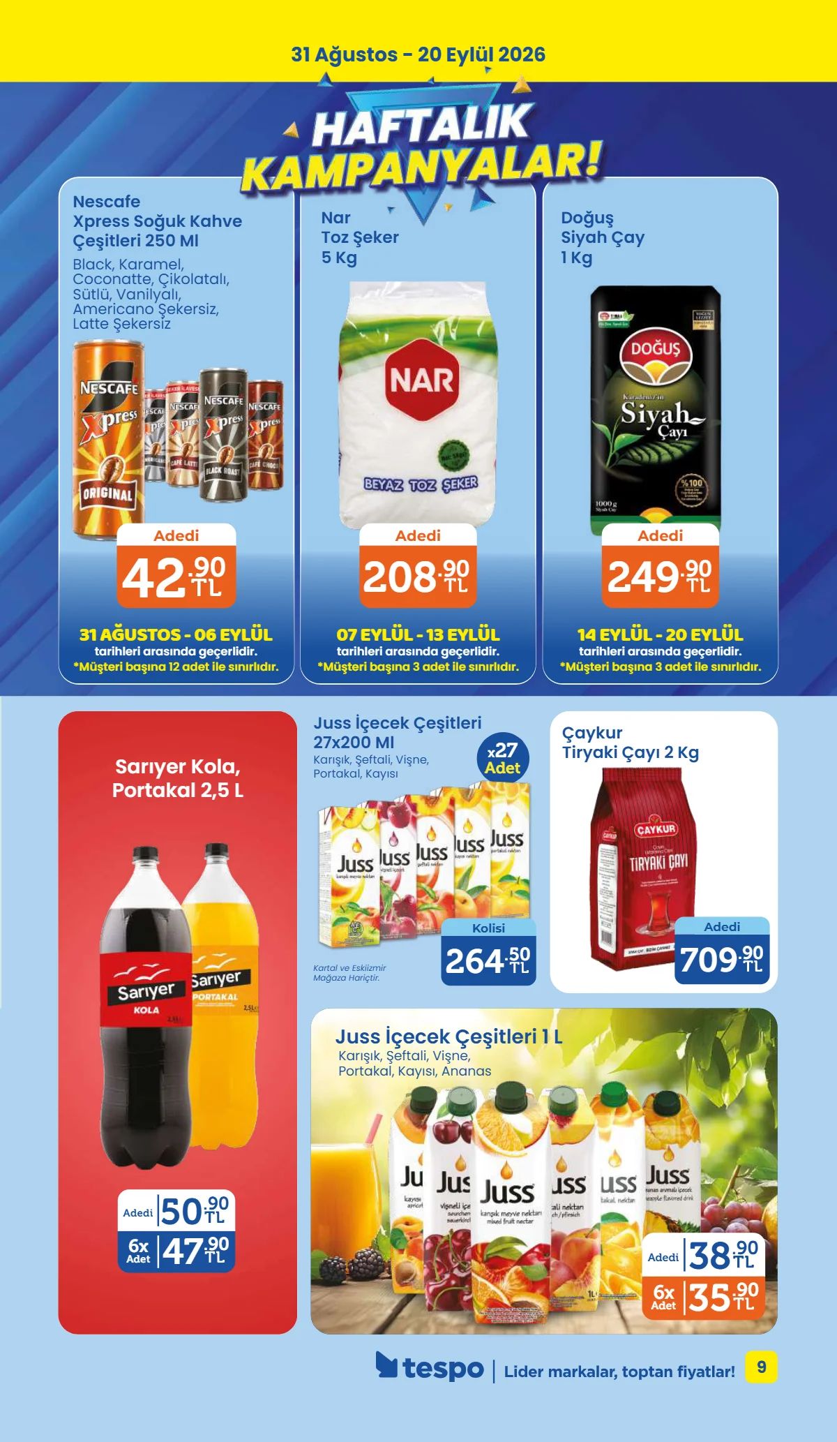 31 Ağustos Tespo Kataloğu 2026 Sayfa 7