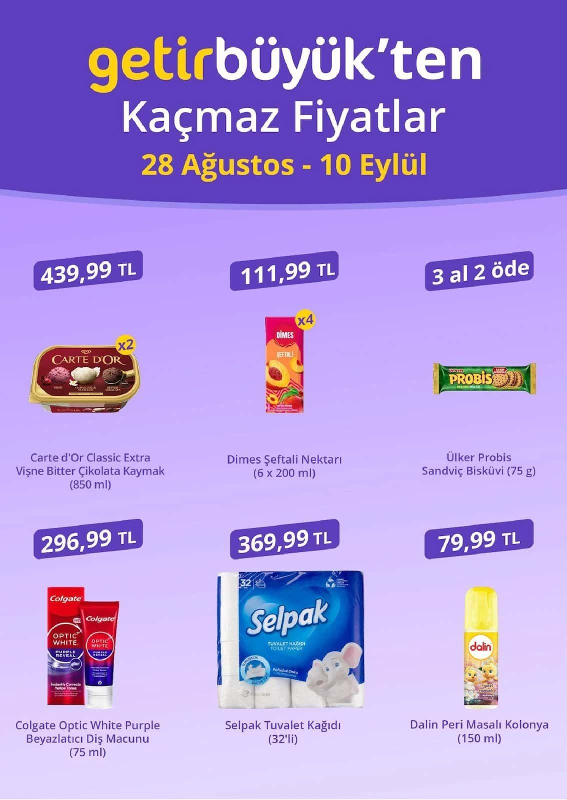 28 Ağustos Getir Kataloğu 2026 Sayfa 1