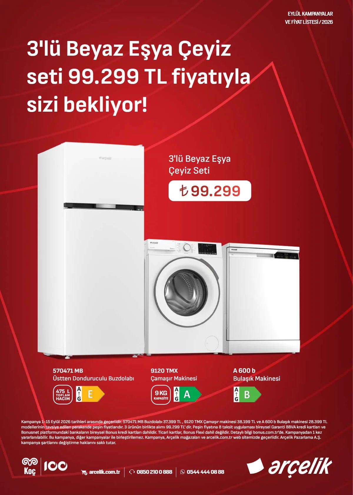 1 Eylül Arçelik Kataloğu 2026 Sayfa 6