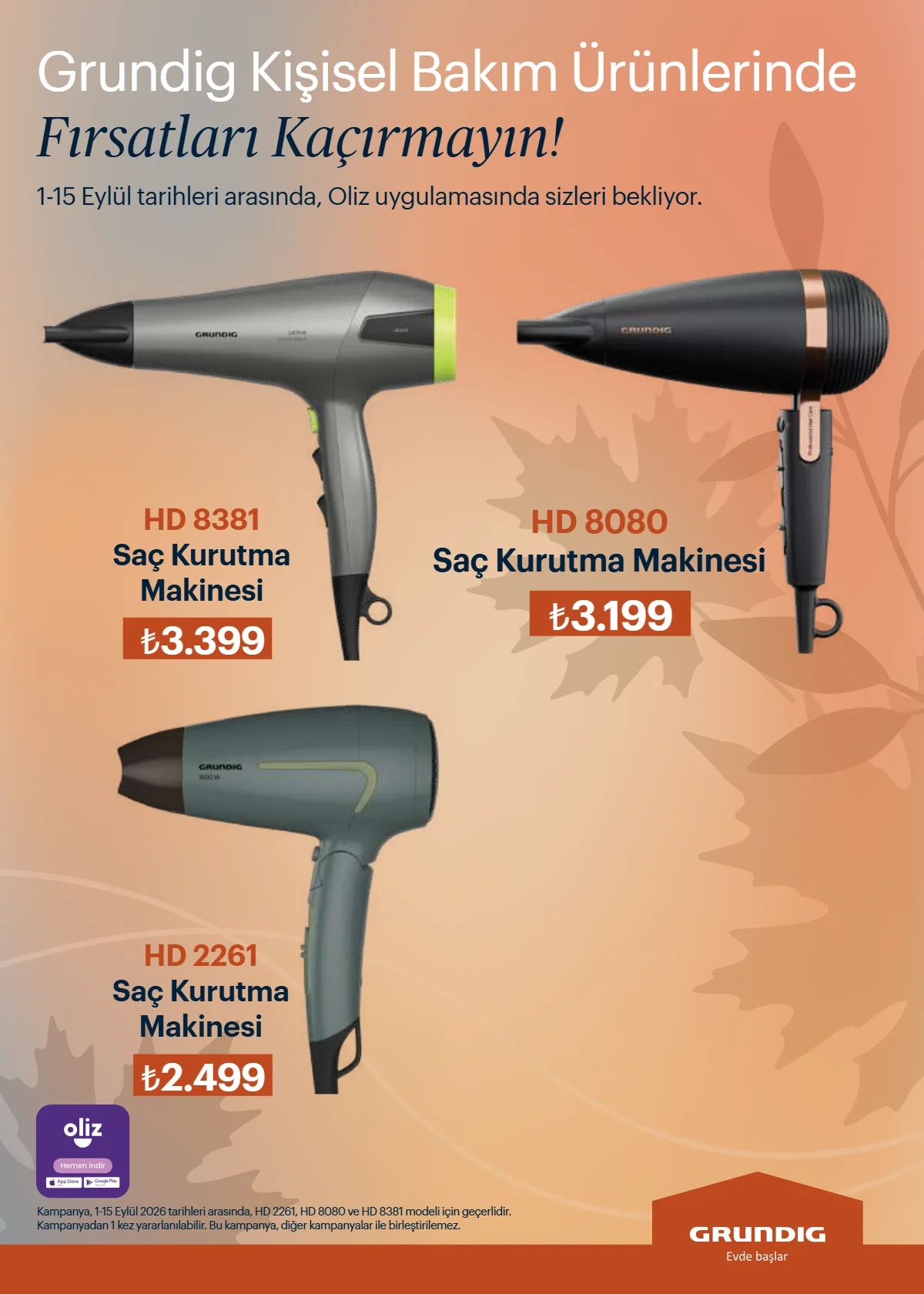 1 Eylül Arçelik Kataloğu 2026 Sayfa 100