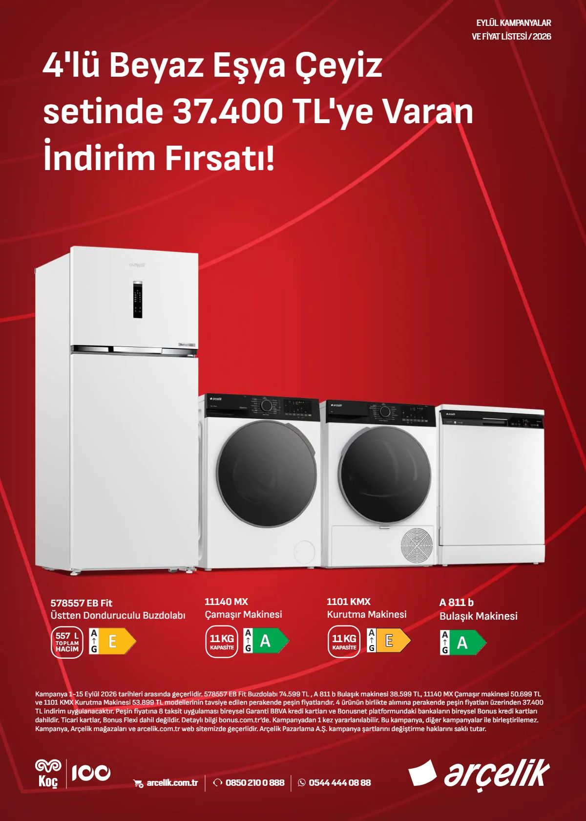 1 Eylül Arçelik Kataloğu 2026 Sayfa 5