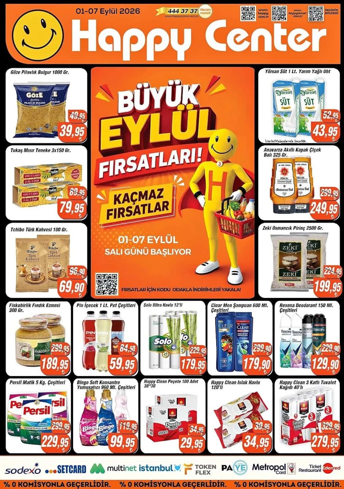 1 Eylül Happy Kataloğu 2026 Sayfa 1