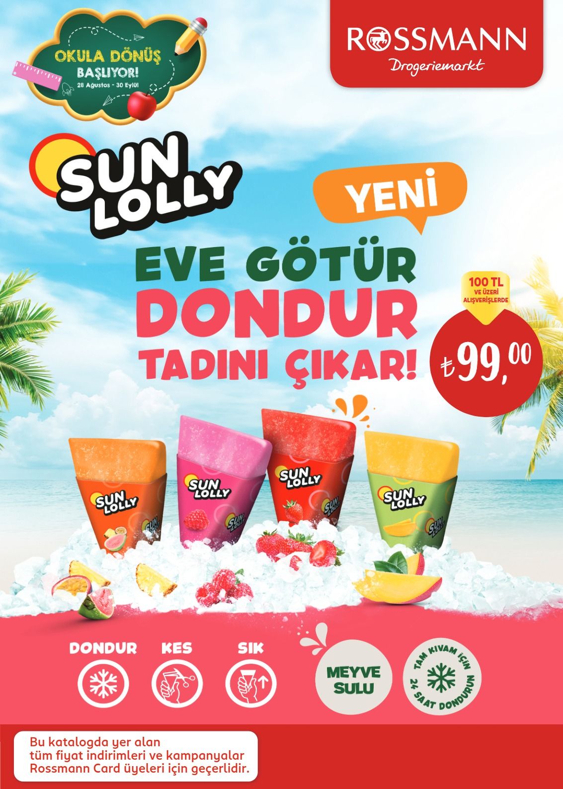 28 Ağustos Rossmann Kataloğu 2026 Sayfa 1