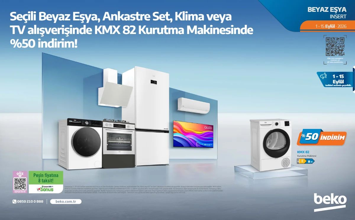 1 Eylül Beko Kataloğu 2026 Sayfa 1