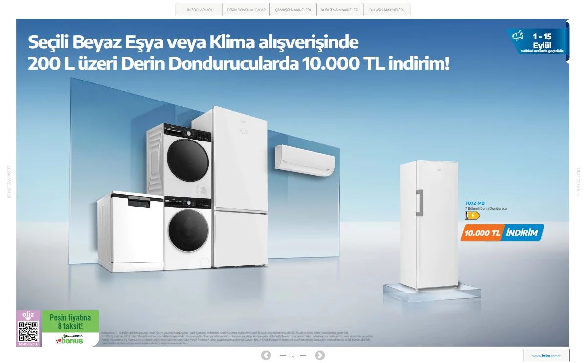 1 Eylül Beko Kataloğu 2026 Sayfa 4