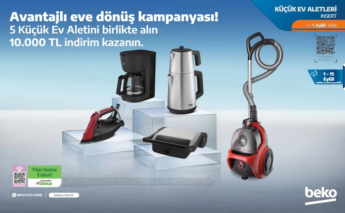 1 Eylül Beko Kataloğu 2026 Sayfa 1