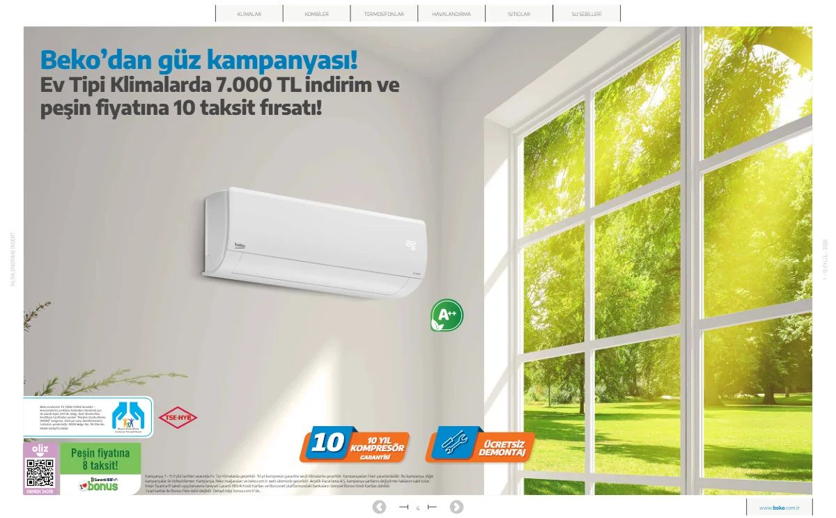 1 Eylül Beko Kataloğu 2026 Sayfa 4