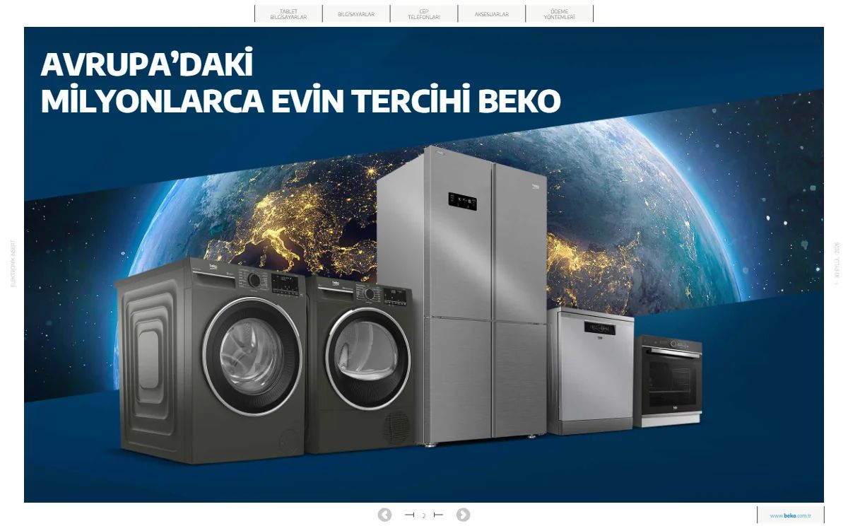 1 Eylül Beko Kataloğu 2026 Sayfa 2