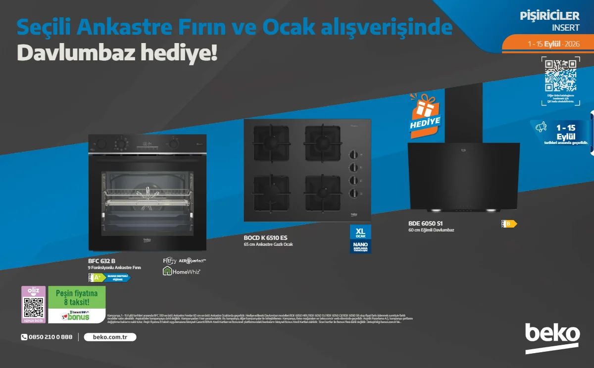 1 Eylül Beko Kataloğu 2026 Sayfa 1