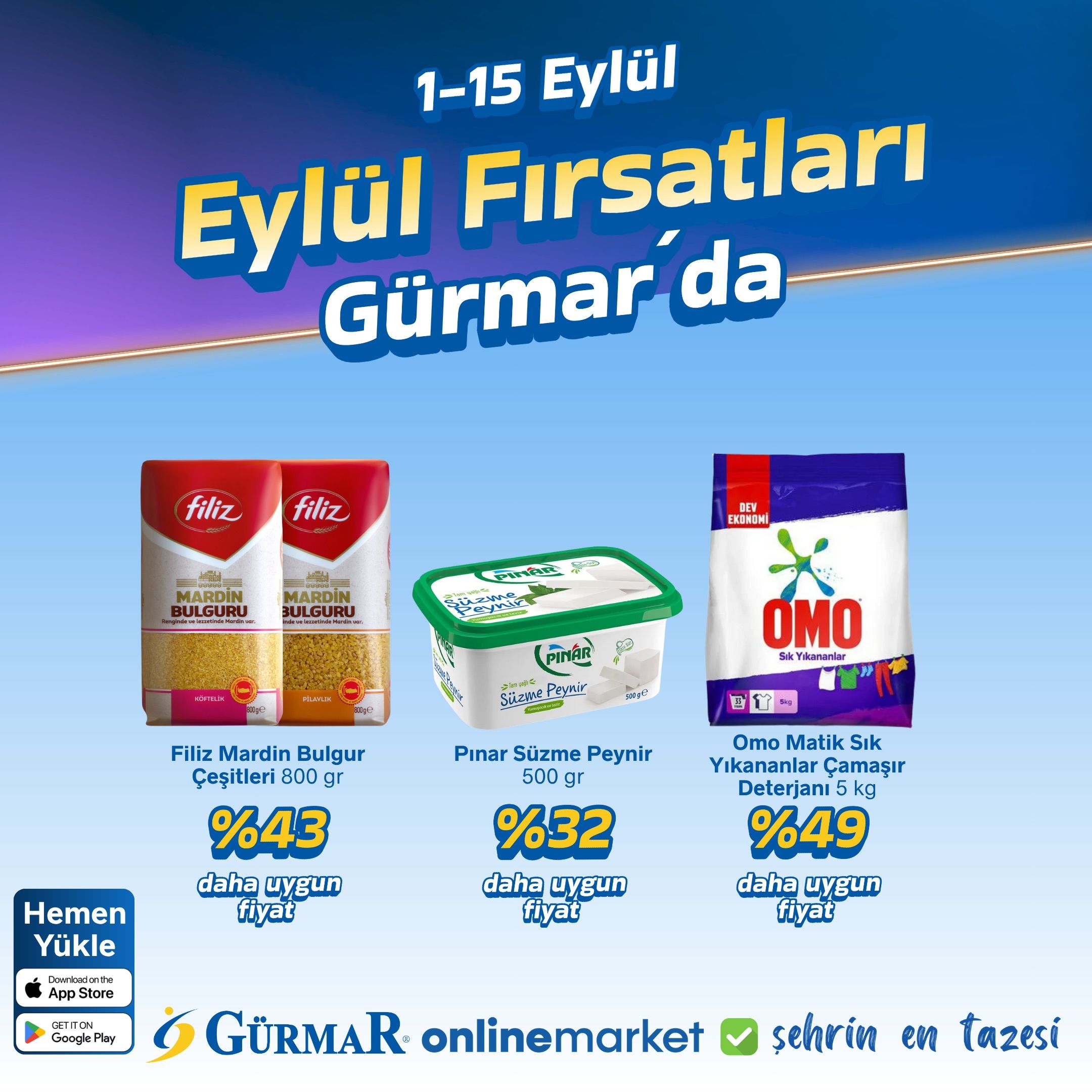 1 Eylül Gurmar Kataloğu 2026 Sayfa 1