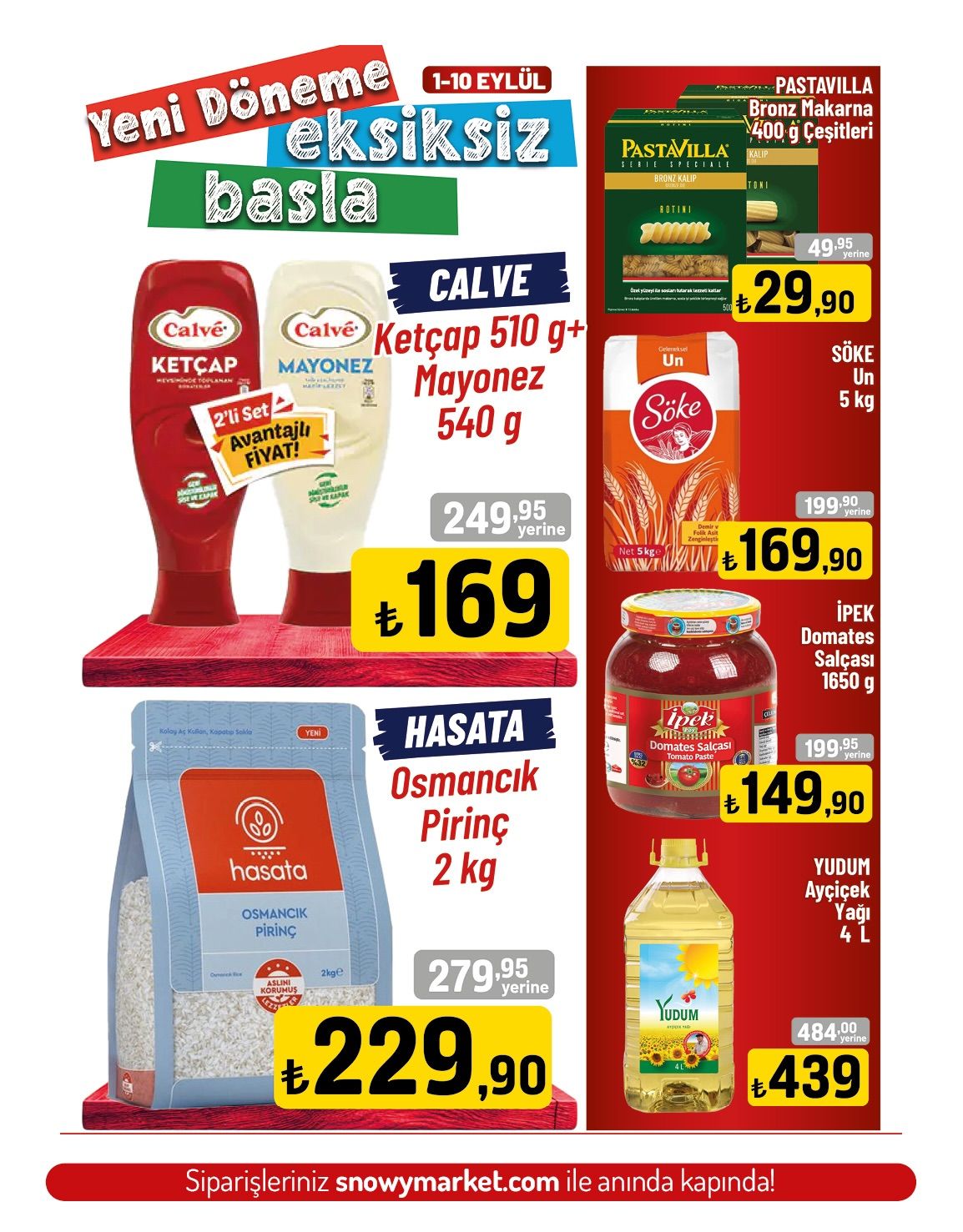 1 Eylül Snowymarket Kataloğu 2026 Sayfa 3