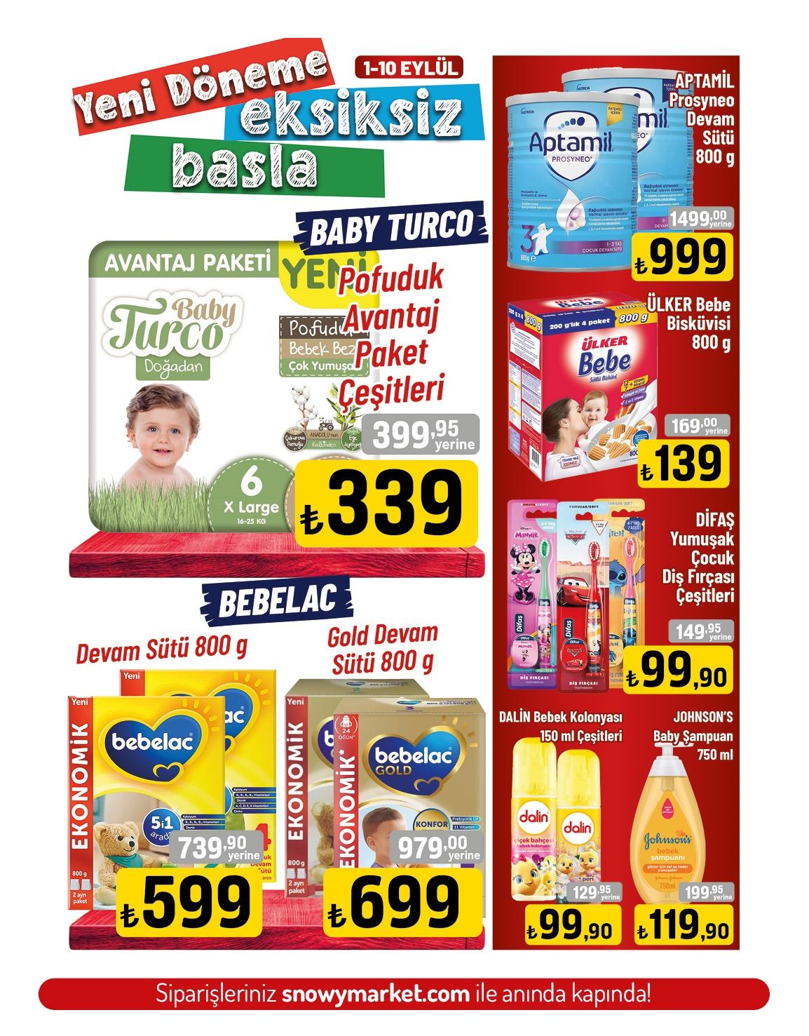 1 Eylül Snowymarket Kataloğu 2026 Sayfa 9