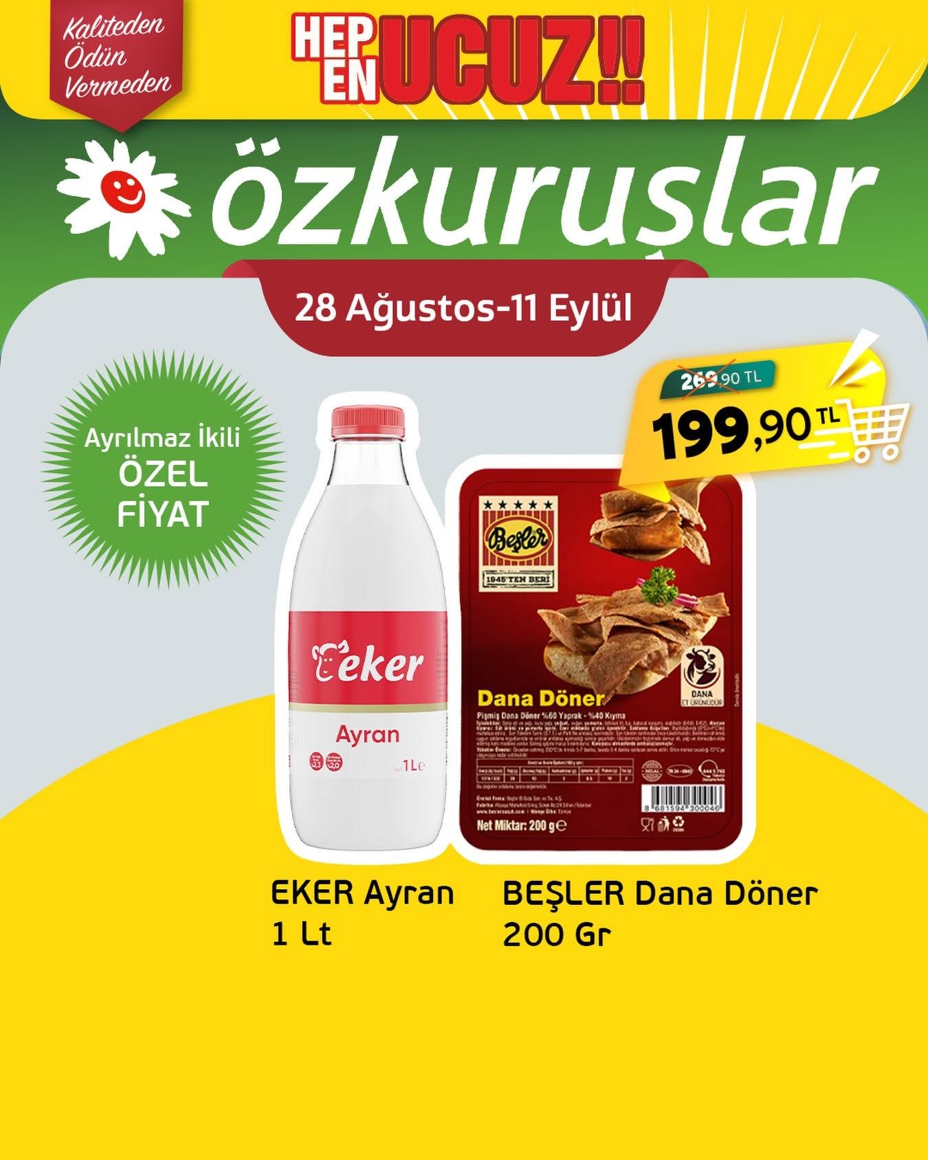 28 Ağustos Ozkuruslar Kataloğu 2026 Sayfa 1
